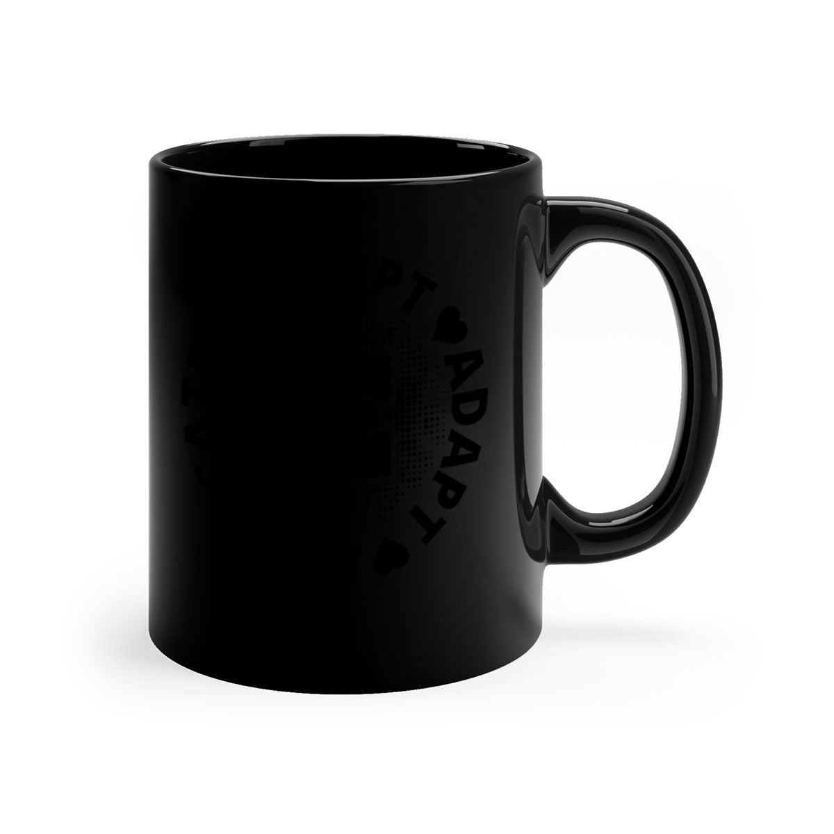 Accept Style 41# autism mug with two-tone design, featuring a colored handle and glossy finish, available in multiple colors.